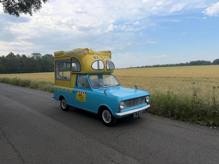 1971 BEDFORD HA ICE CREAM VAN, super cool, runs and drives, px 