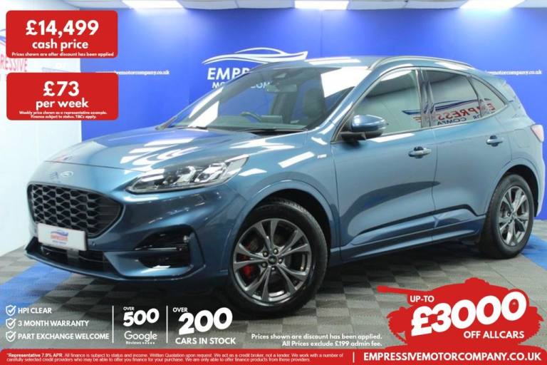 2021 70 FORD KUGA 1.5 ECOBLUE ST-LINE EDITION SUV 5DR DIESEL MANUAL EURO 6 (S/S)