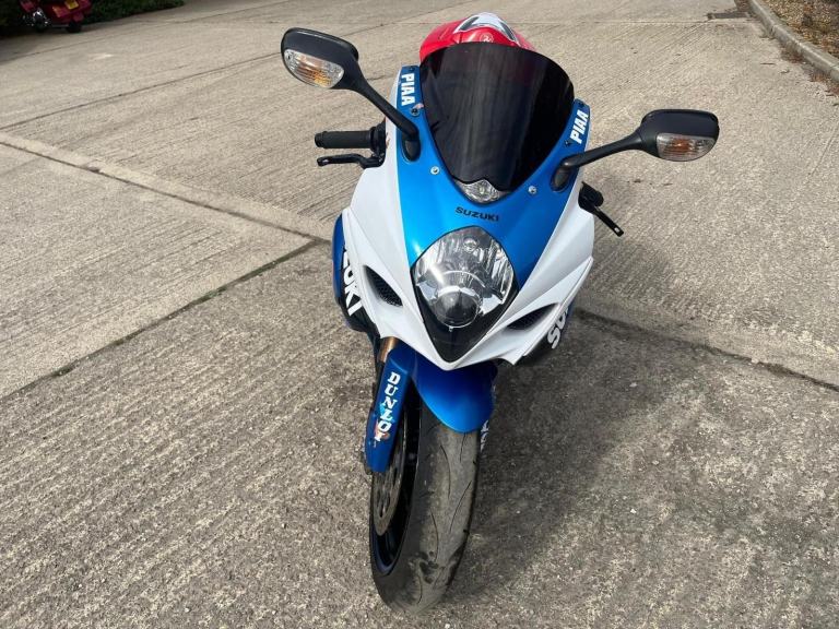 2008 08 SUZUKI GSXR 1000 K7 GSXR1000 SUPERBIKE CLASSIC SPORTS BLUE  WHITE