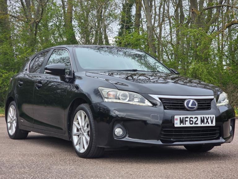 2012 Lexus CT 200h 1.8 SE-L 5dr CVT Auto Hybrid Leather Trim+Heated MD Service History HATCHBACK ...