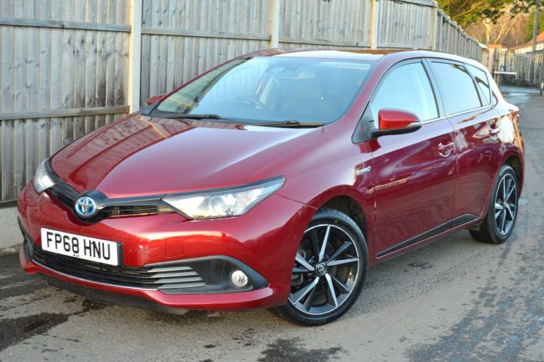 2018 Toyota Auris 1.8 Hybrid Design TSS 5dr CVT [Nav] HATCHBACK PETROL/ELECTRIC Automatic