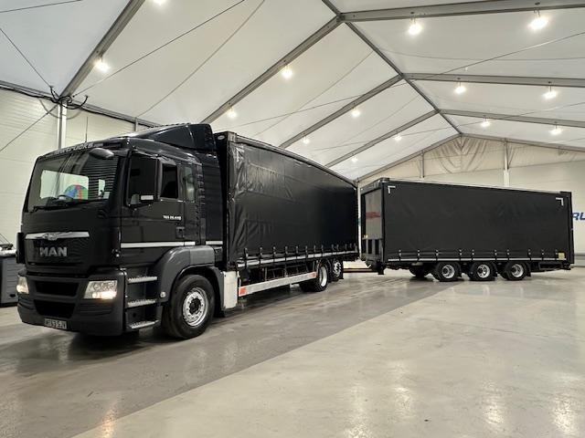 MAN TGS 26.440 6x2 Curtainsider Drawbar