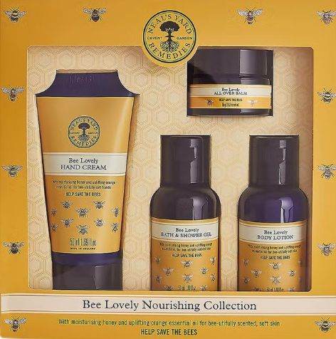 New. Neal's Neil's Yard Remedies | Bee Nourishing hand cream shower gel body lotion + All Over Balm