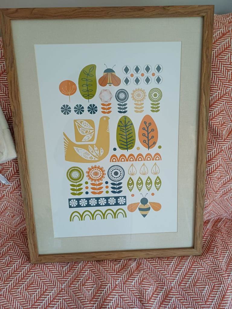 picture in Oak frame excellent condition