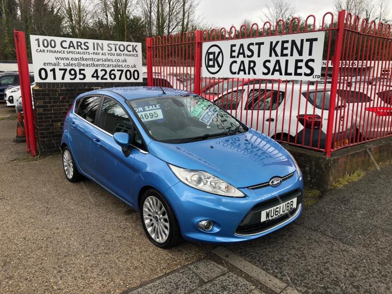 2011 Ford Fiesta 1.4 Titanium Hatchback 5dr Petrol Automatic (154 g/km  94 bhp)