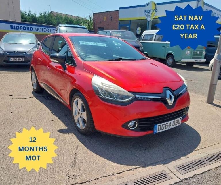 2014 Renault Clio 0.9 TCE 90 Dynamique MediaNav Energy 5dr Hatchback Petrol Manual