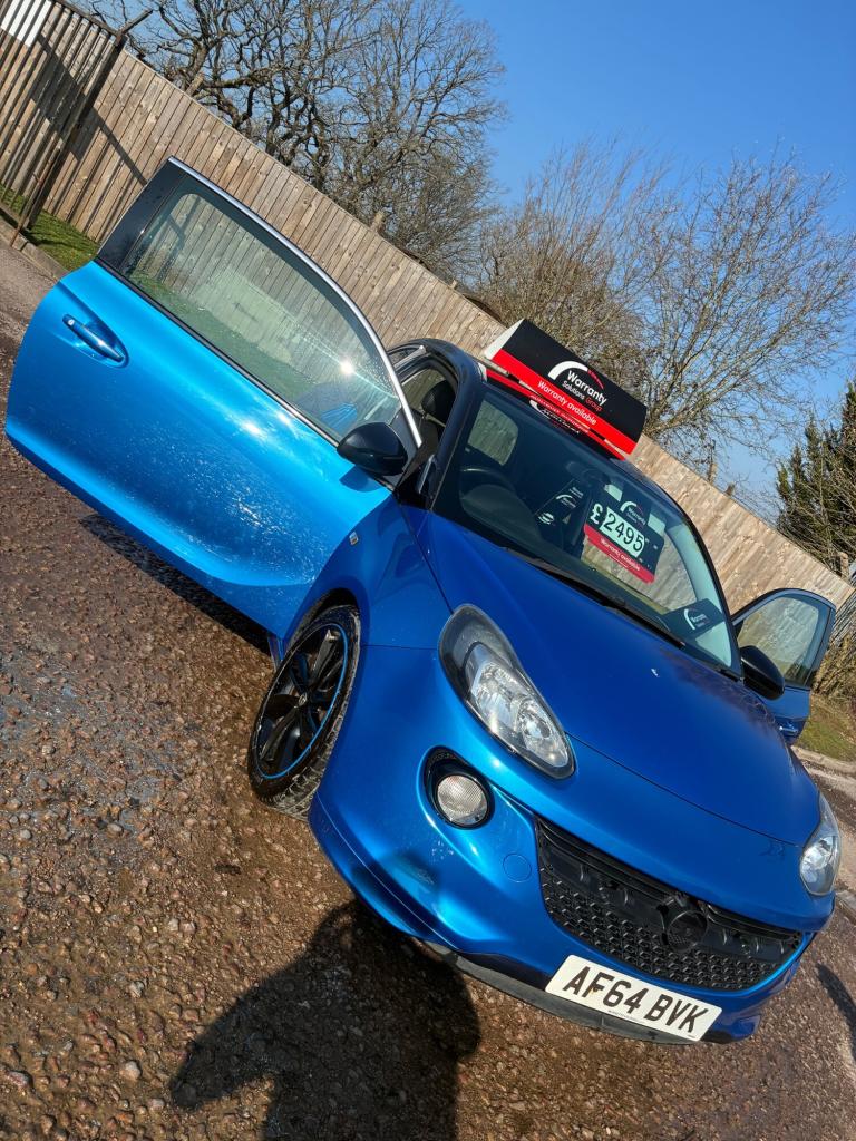 2014 Vauxhall ADAM 1.4i [100] Jam 3dr HATCHBACK Petrol Manual