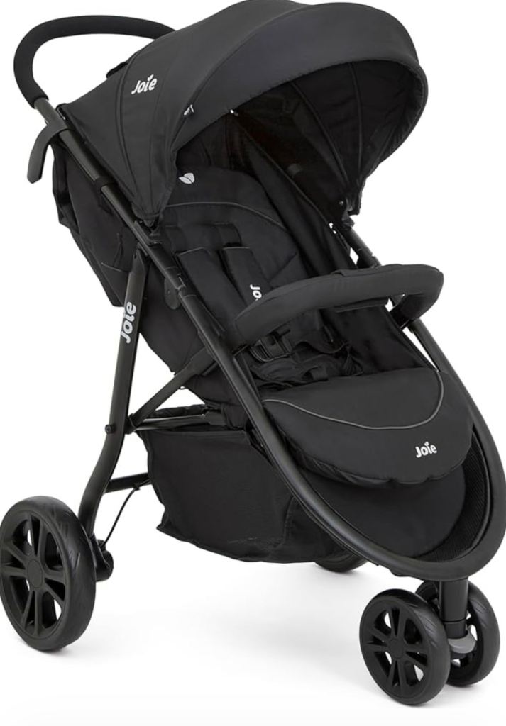 Brand new in box - Joie litetrax 3 travel pram / pushchair in Coal
