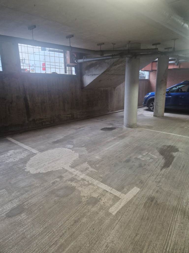 Car park in secured gate garage (Blackwall Way)