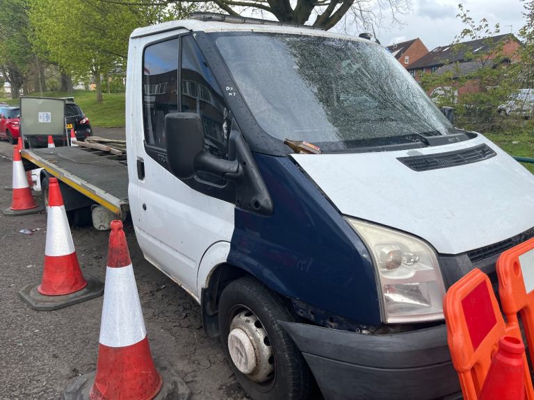 2013 Ford transit recovery truck mk7 twin wheel axle