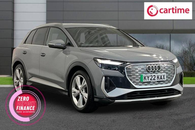 2022 22 AUDI Q4 E-TRON 35 S LINE SUV 5DR ELECTRIC AUTO 55KWH (170 PS) REAR PARKI