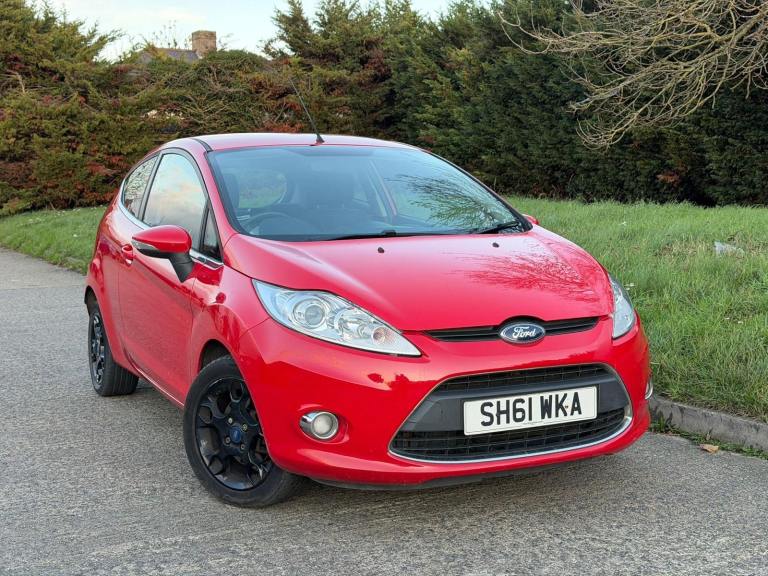 2012 Ford Fiesta 1.25 Zetec 3 Doors 1 Year MOT ULEZ Free Fully Serviced Smooth Drive Clean Car