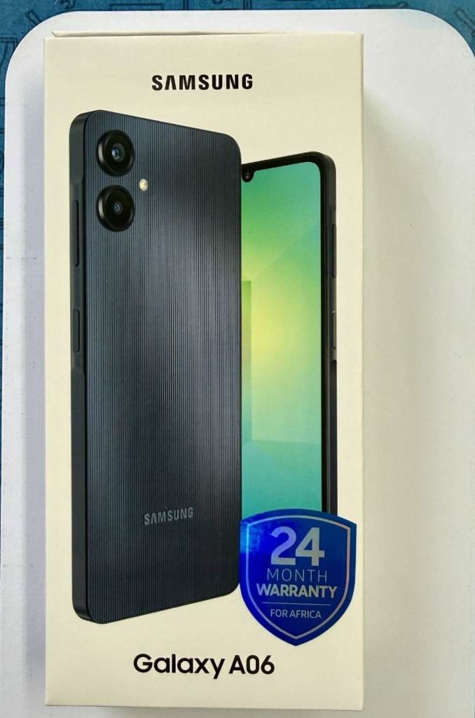 Samsung Galaxy A06 64GB 4GB RAM Black – Like New with Box Sim