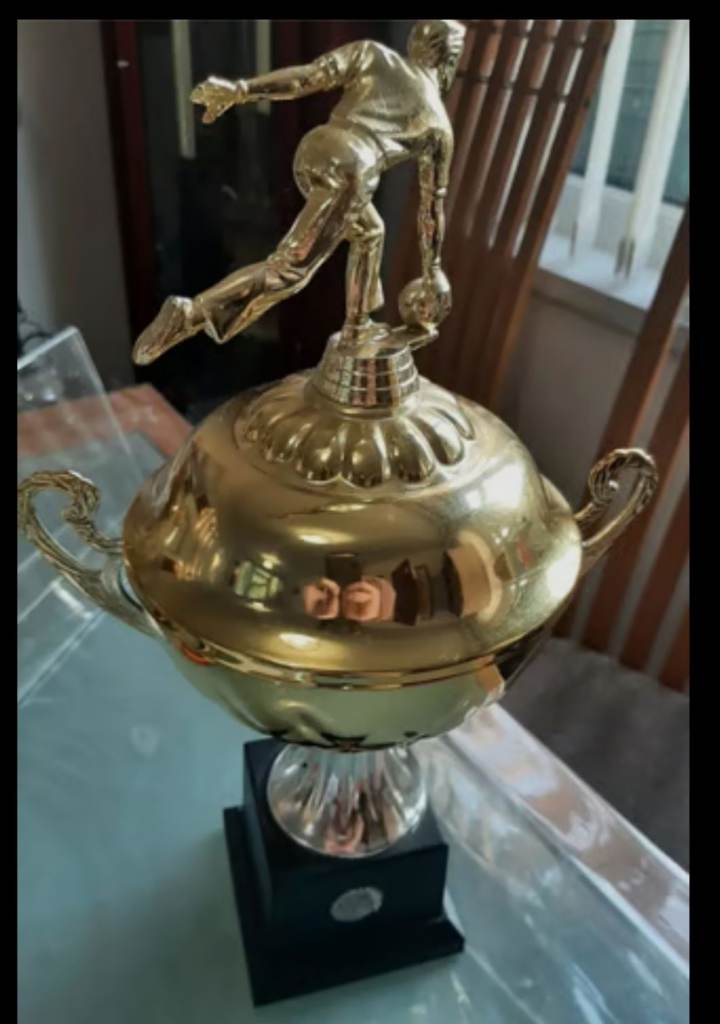 Big Trophie In very good condition H 34cm 