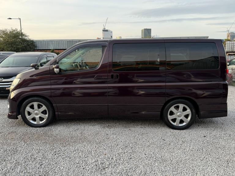 2008 Nissan Elgrand E51 HIGHWAY STAR 360 Camera 3.5 Petrol 8 Seater Full Leather Apple CarPlay  M...