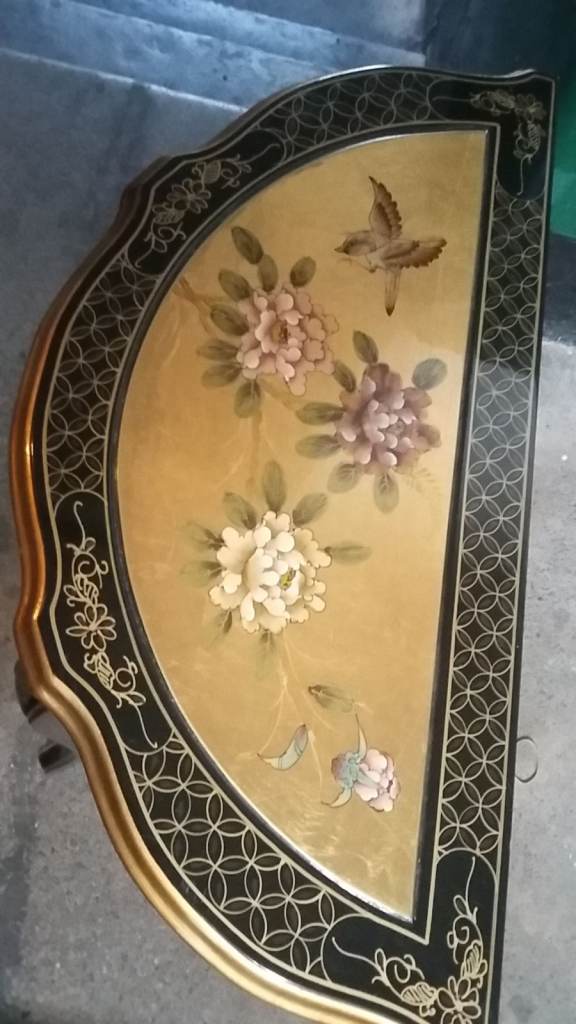 Chinese lacquered table