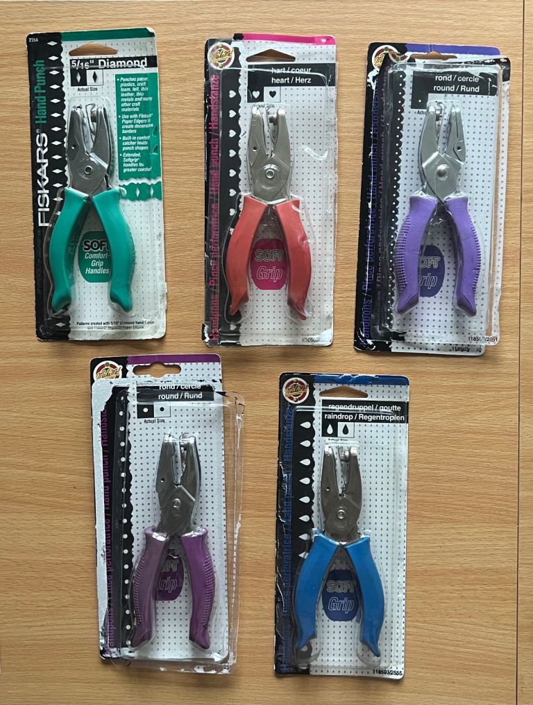 SOFT GRIP OLIER PUNCHES