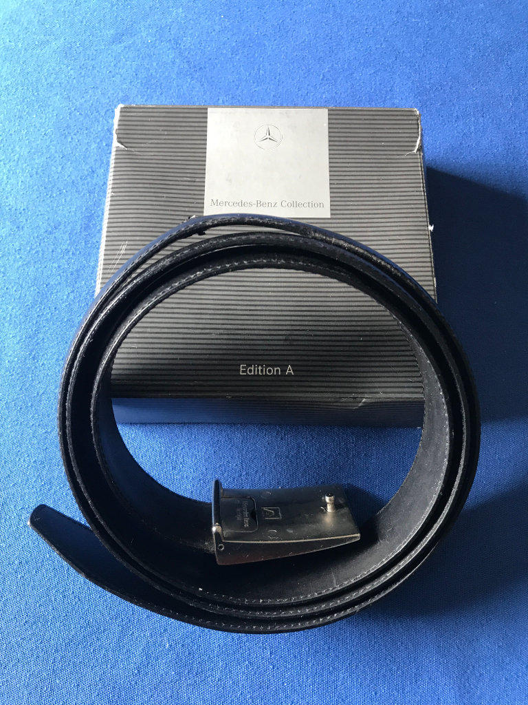 Original Mercedes-Benz Collection Edition A belt (approx. 50 inches including buckle)