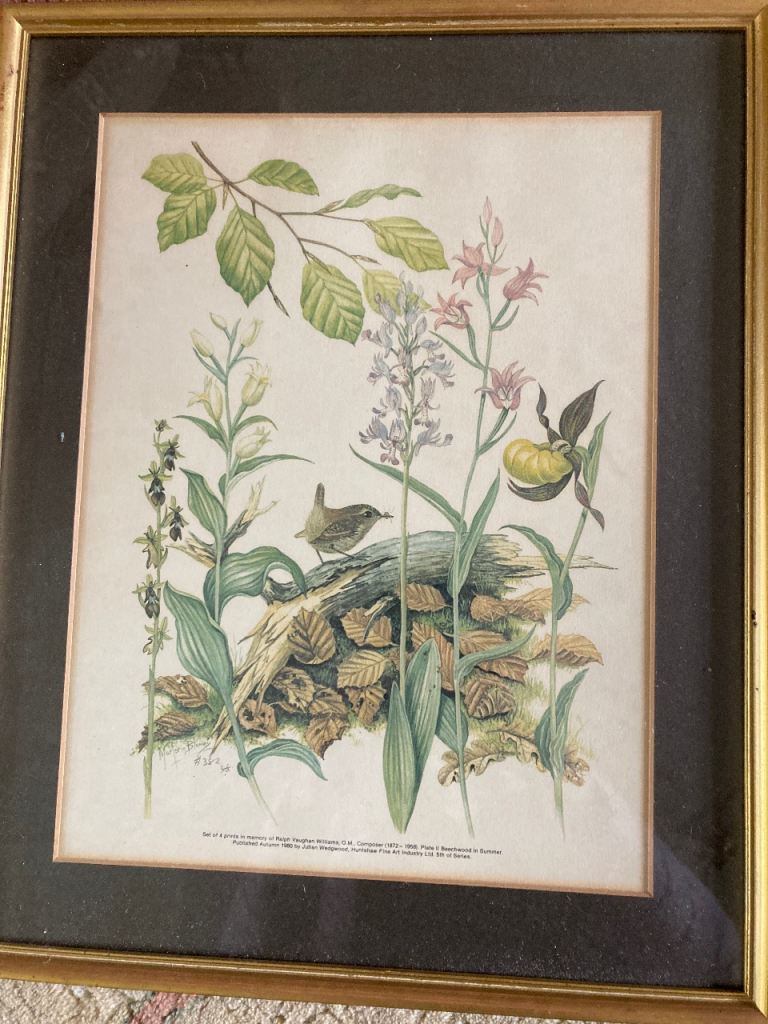 Set of 4 Ralph Vaughan Williams Prints