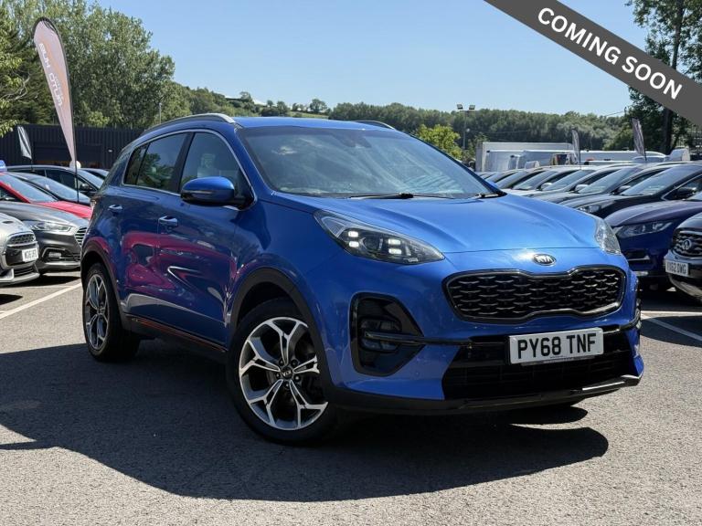 2018 KIA SPORTAGE 1.6 T-GDi GT-Line ULEZ Petrol Manual 5 Door Blue