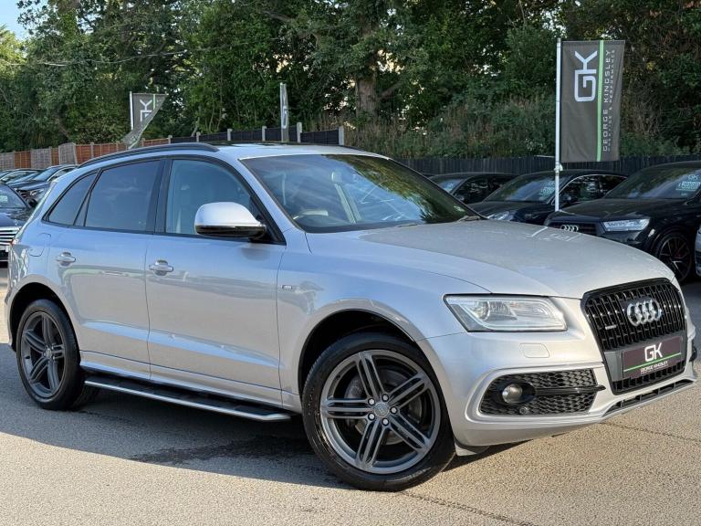 2015 Audi Q5 TDI QUATTRO S LINE PLUS -£7K EXTRAS -PAN ROOF -B&O -MEM SEATS -KEYLESS -CAM Estate D...