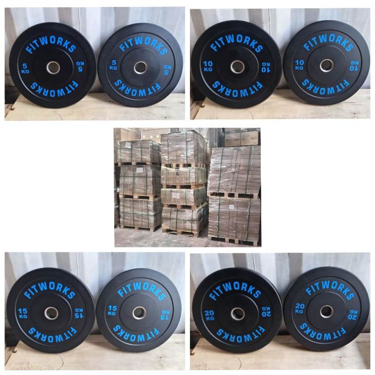 Olympic Bumper weight plates 100kg Brand-new in boxes 