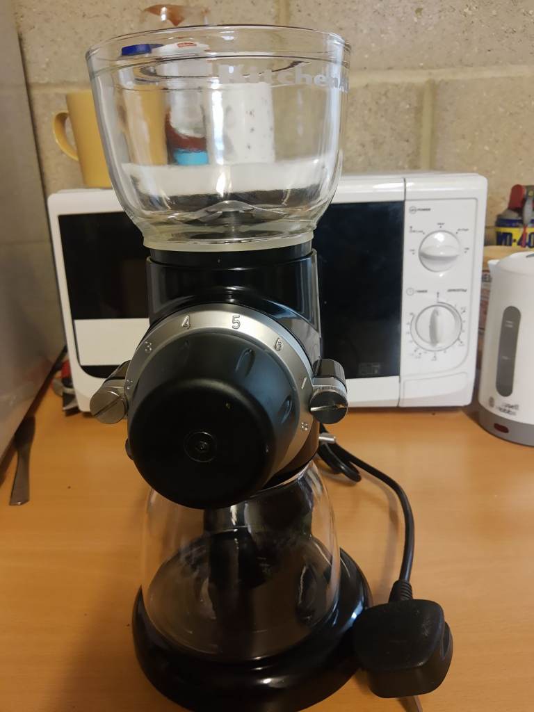 Kitchen Aid Artisan Onyx Black Burr Grinder 