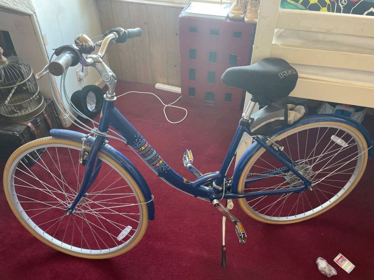 Blue Breton Bobbin Bicycle
