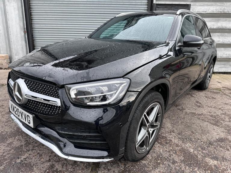 2020 20 REG MERCEDES GLC 220 AMG LINE 4MATIC DAMAGED REPAIRABLE SALVAGE