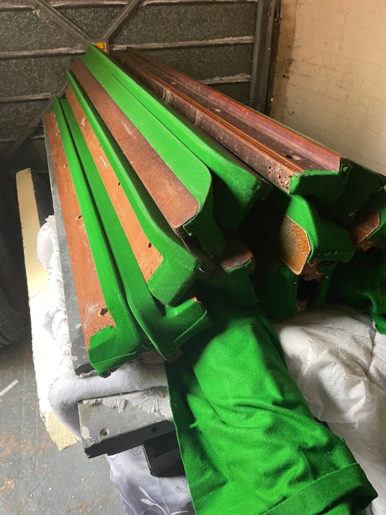 2 x 12ft snooker tables 