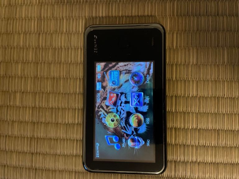 Creative Zen X-Fi2 8GB MP3 Player - Great Condition - X-Fi Audio