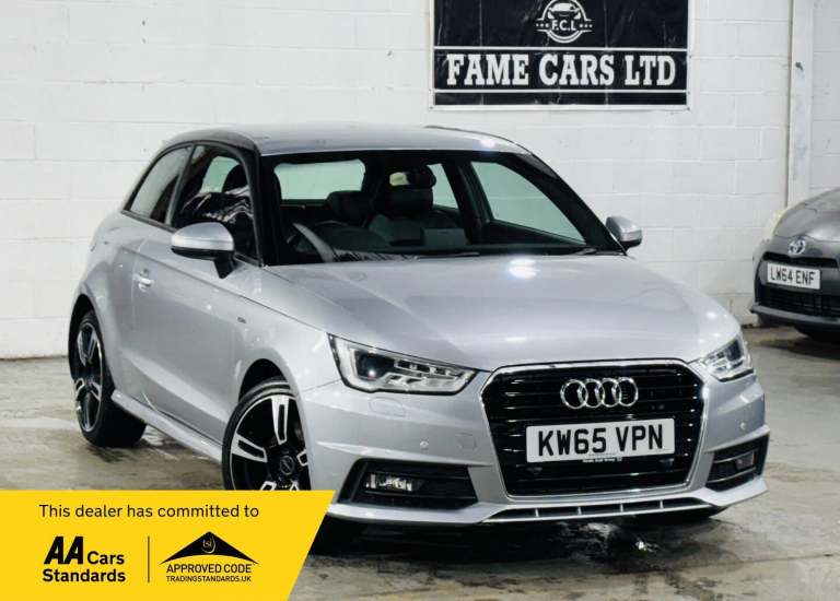2016 Audi A1 1.4 TFSI CoD S line S Tronic Euro 6 (s/s) 3dr HATCHBACK Petrol Automatic
