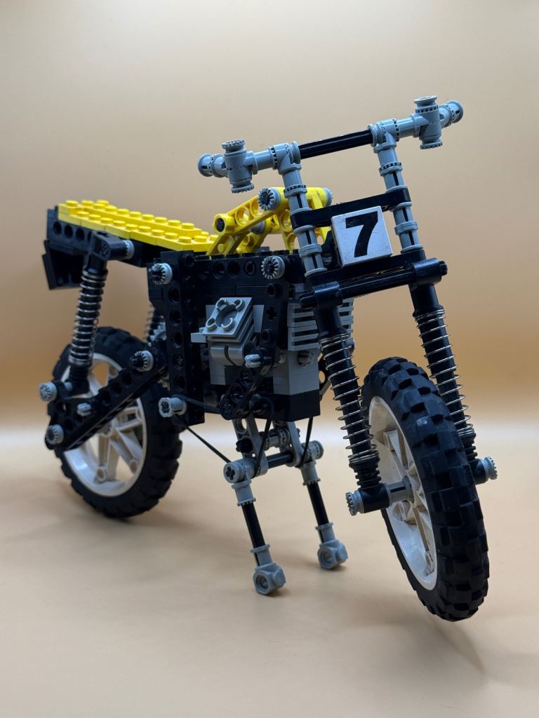 Lego Technic 8838 shock cycle motorbike with instructions