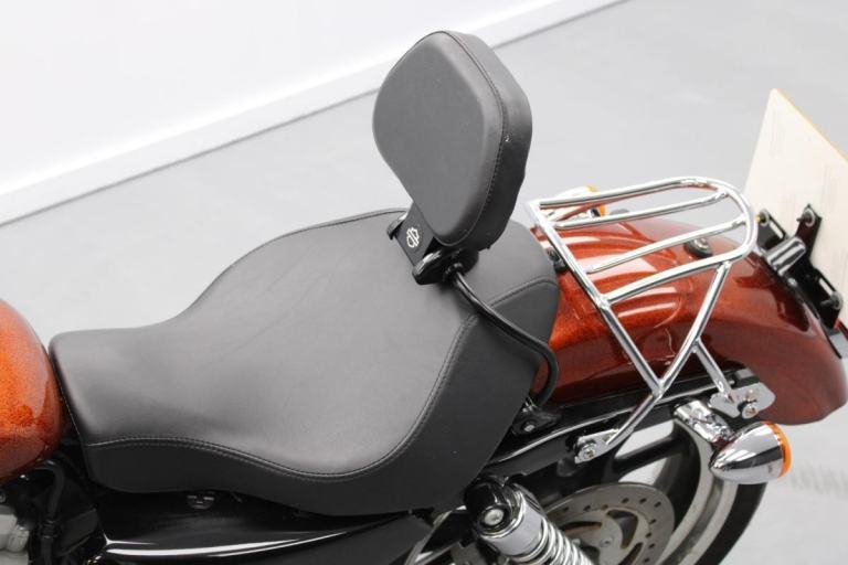 2014 Harley-Davidson XL883L Sportster Super Low in Custom Burnt Orange Flake