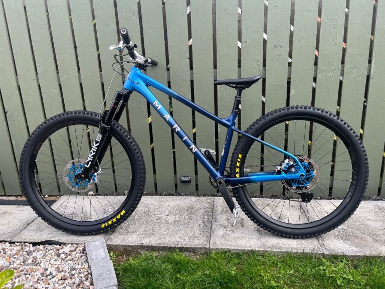 Customised Marin San Quentin 2 Hardtail Mountain Bike - Blue - (Large) – Brand New  