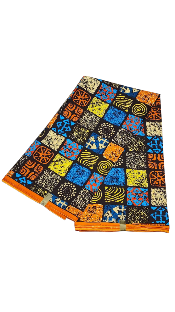 6 yards African Ankara good quality fabric for dress making and crafting projects 