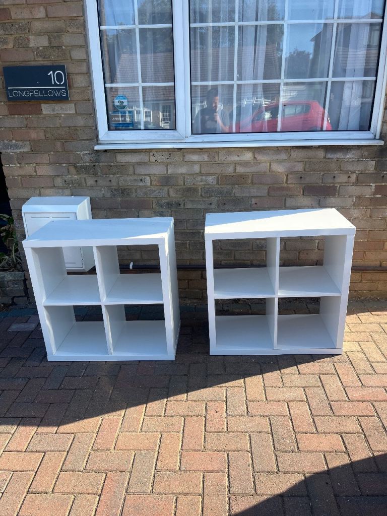 Cube box shelf units