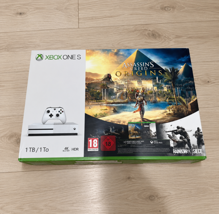 Xbox One S 1TB Console with Controller and Games – Good Condition