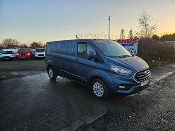 2019 ON 19 PLATE FORD TRANSIT CUSTOM 300 LIMITED LWB ULEZ FREE ZONE