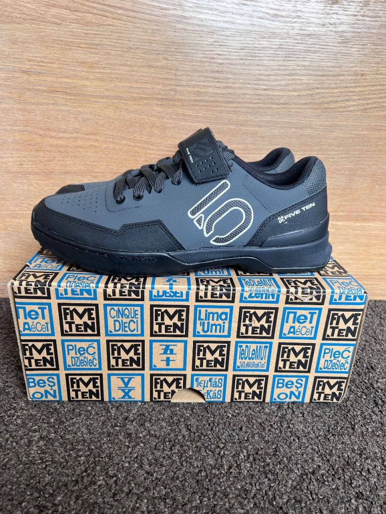 Five Ten Kestrel Lace MTB Shoes Black UK 9 Cycling Shoes