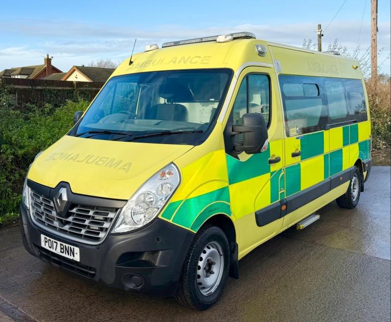 2017 RENAULT MASTER 39 AMBULANCE IDEAL CAMPER EURO6 3.5T CAR LICENSE 99,000 MILE
