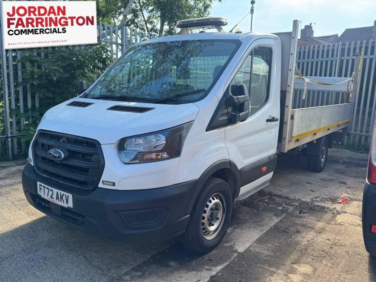 2023 FORD TRANSIT 2.0 350 TRAFFIC MANAGEMENT SPEC DROPSIDE WITH TAIL-LIFT *A/C*