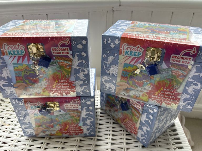 Kids creative boxes x4 