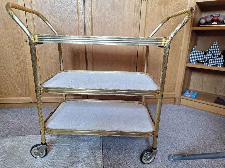 Vintage drinks trolley