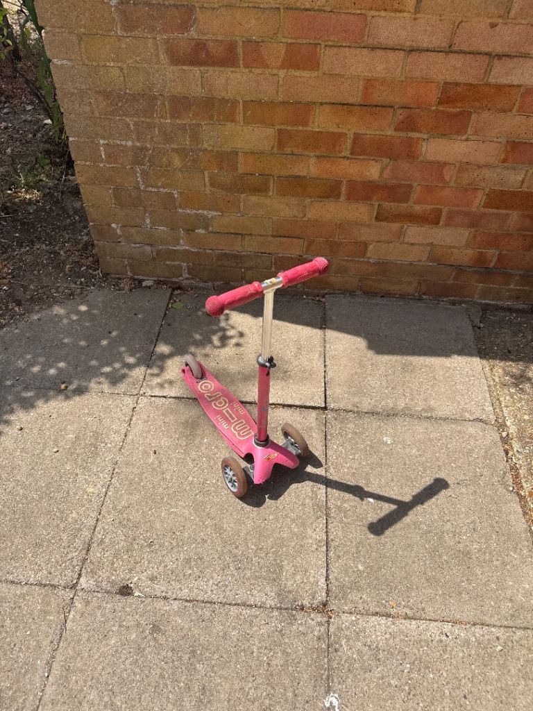 Pink Micro Scooter for Kids – Well-Used but Functional