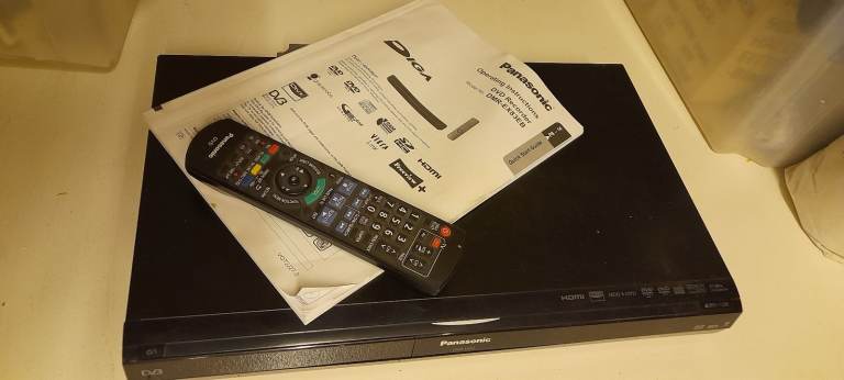 Panasonic DWR-EX83EB DVD Recorder with Freeview+, 250GB HDD, USB, HDMI,SD Card