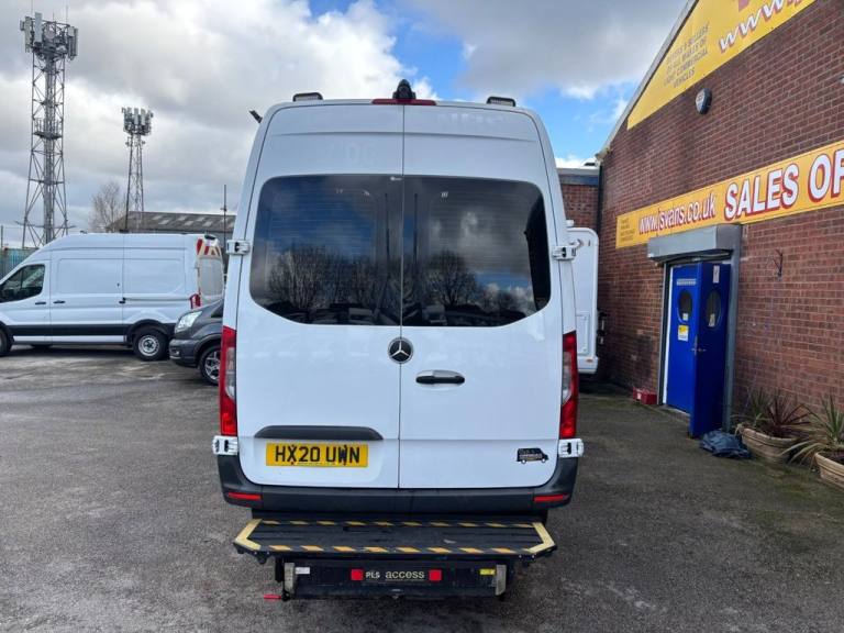 2020 20 MERCEDES-BENZ SPRINTER 516 CDI MINIBUS WHEEL CHAIR ACEESS TWIN WHEEL AUT
