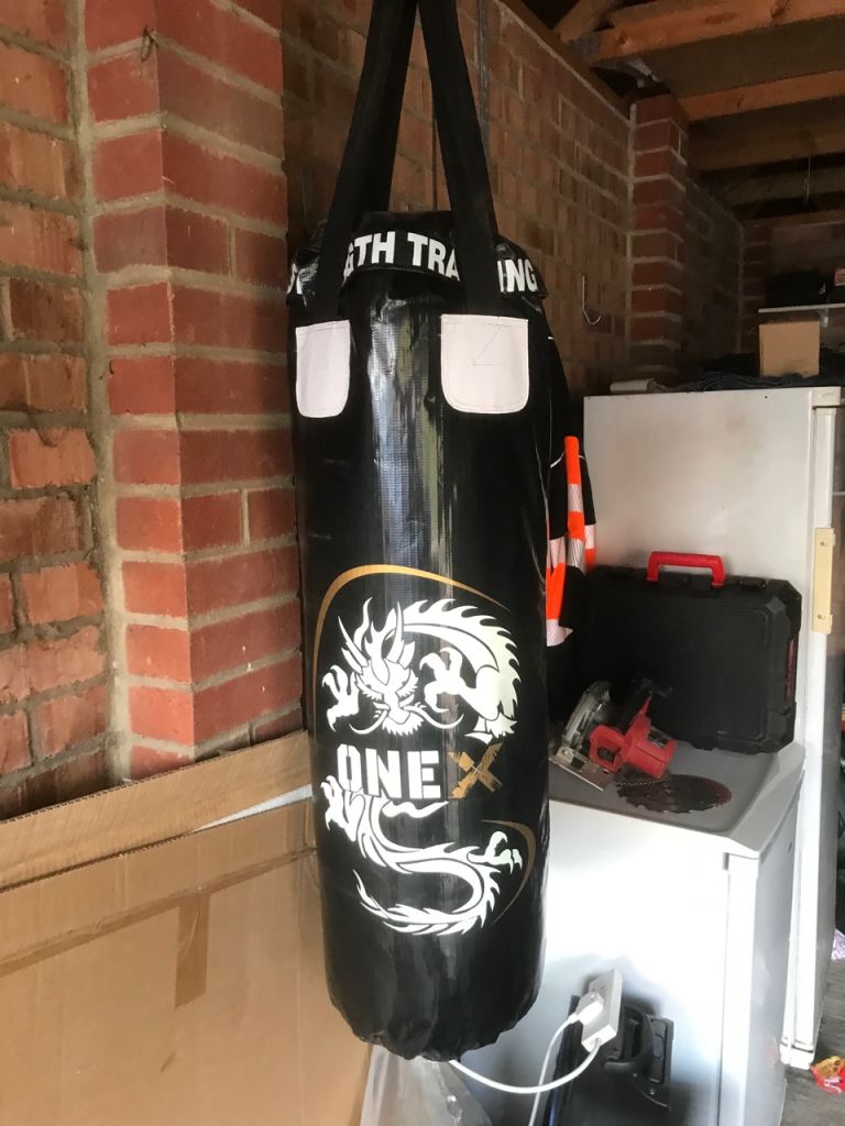 ONE X Punch Bag – Black, Good Condition