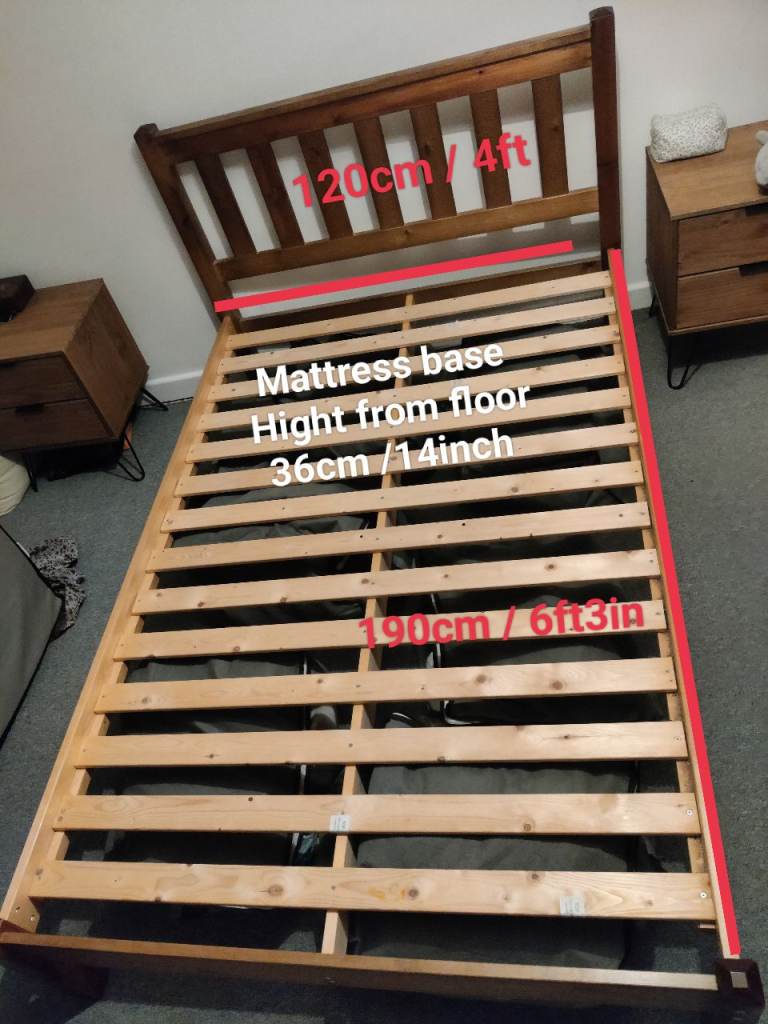 Small double bed frame 