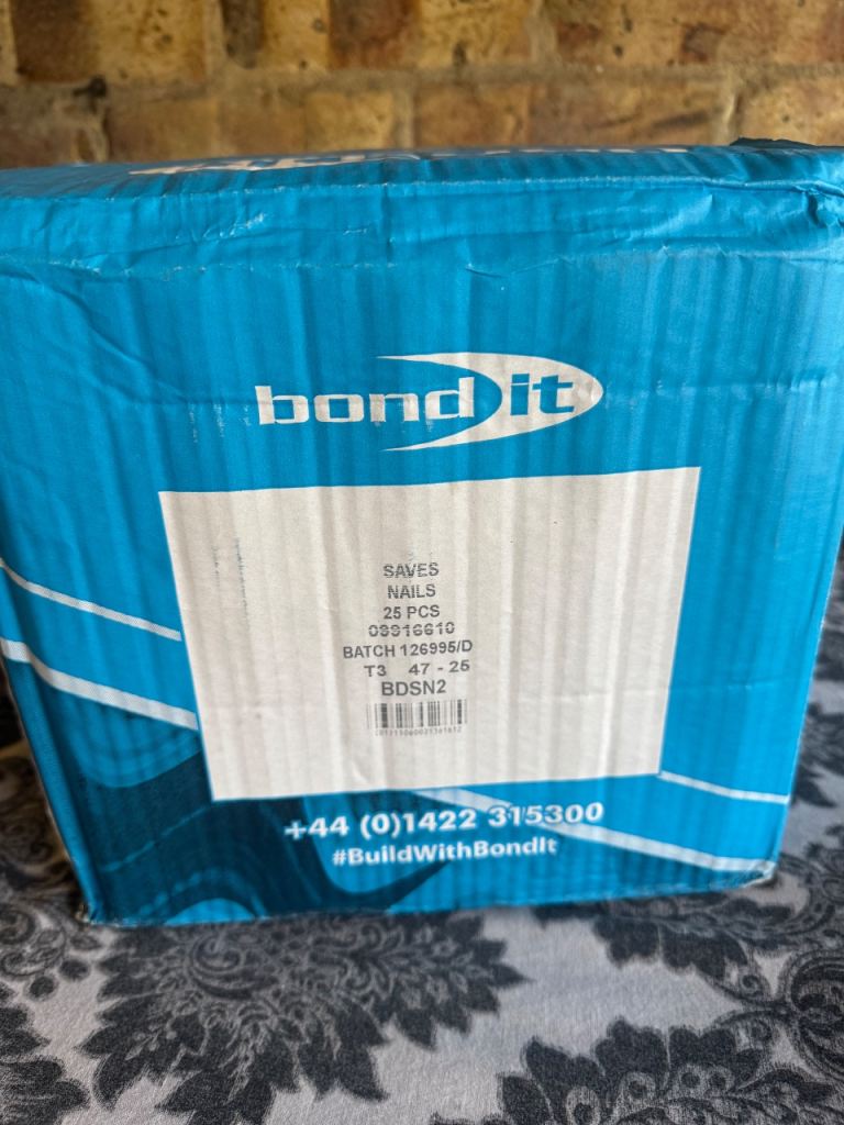 Bond It Nails BDSN2 - 25 PCS, New in Box